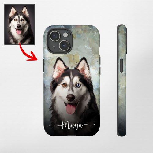 Pawarts | Impressive Customized Dog Portrait Phone Case - Pawarts