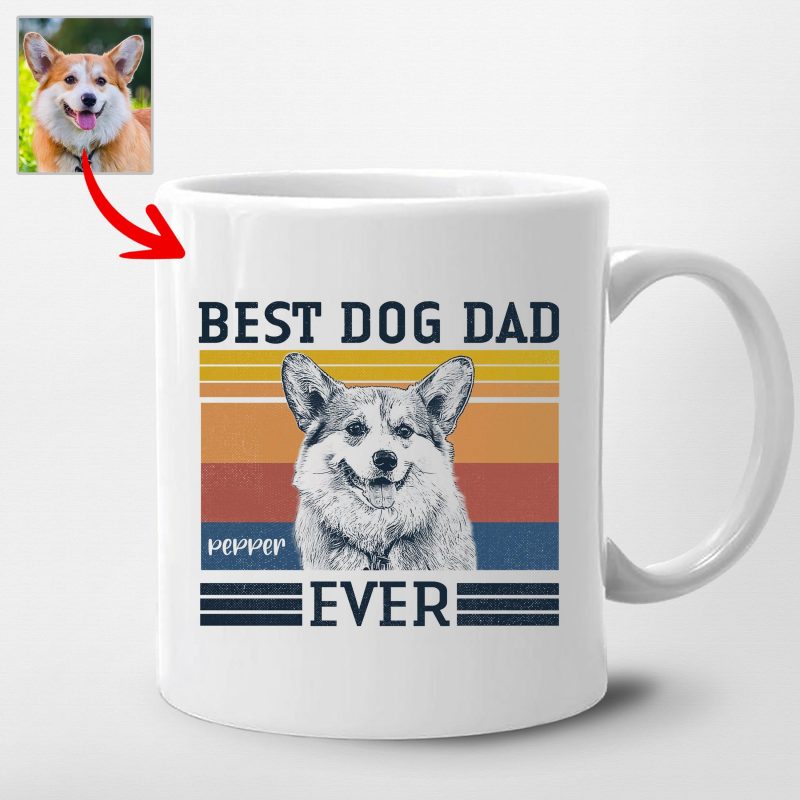 Pawarts | Amazing Best Dog Dad Mug - Pawarts