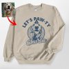 Let's Paw-ty Gildan Sweatshirt For Dog Lovers - Pawarts