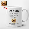 Pawarts | Customized Dog Portrait Mug [Funny Gift For Dog Dad] - Pawarts