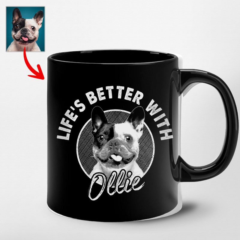 Pawarts | Super Cute Personalized Dog Mug [Life Is Better With A Dog] - Pawarts