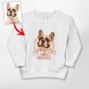 Colorful Personalized Sketch Dog Portrait Sweatshirt For Kids - Pawarts