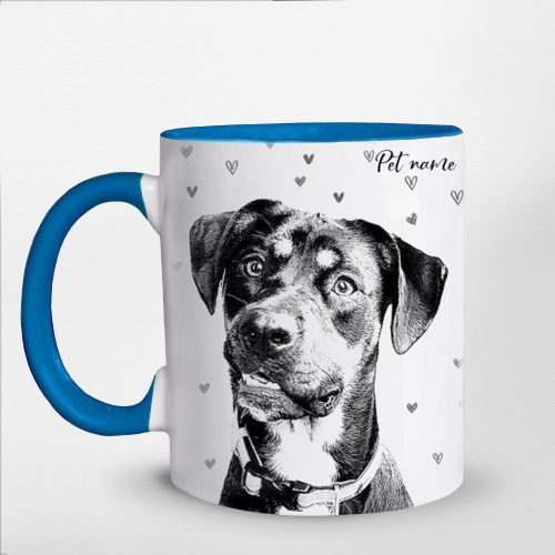 Pawarts | Top-Notch Personalized Dog Portrait Coffee Mug - Pawarts