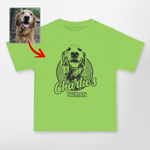 Custom Dog Sketch Portrait Hanes Beefy-T Unisex T-Shirt for Pet Lovers - Pawarts