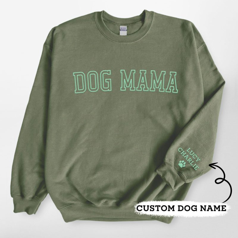 Pawarts | Custom Puff Print Sweatshirt [Great Gift For Dog Mom] - Pawarts