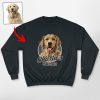 Vintage Custom Dog Portrait Champion Sweatshirt for Dog Lovers - Pawarts