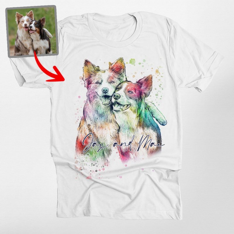 Pawarts | Amazing Customized Dog Unisex T-shirt [For Humans] - Pawarts