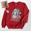 Pawarts | Christmas Spirit Customized Dog Portrait Sweatshirt For Human - Pawarts