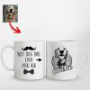 Pawarts | The Coolest Custom Dog Photo Mug [Awesome Gift For Dad] - Pawarts