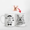 Pawarts | Best Dog Dad Ever Personalized Mug Father's Day Gifs For Dog Dad - Pawarts