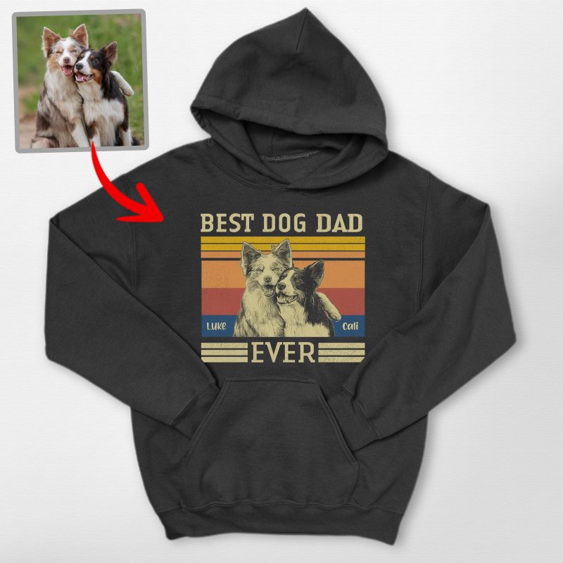 Pawarts | Amazing Best Dog Dad Hoodie For Dog Dad - Pawarts