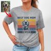 Best Dog Mom Custom Vintage Bella Canvas T-Shirt, Ideal Gift for Mother’s Day - Pawarts