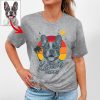 Pawarts - The Coolest Summer Vibes Custom Dog T-Shirt [For Dog Mom] - Pawarts