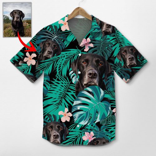 Pawarts | Customized Dog Portrait Hawaiian Shirt For Dog Lovers - Pawarts