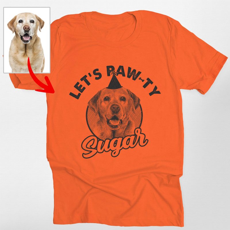 Pawarts - [Happy Birthday] Meaningful Customized T-shirts For Dog Owners - Pawarts