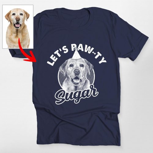 Pawarts - [Happy Birthday] Meaningful Customized T-shirts For Dog Owners - Pawarts