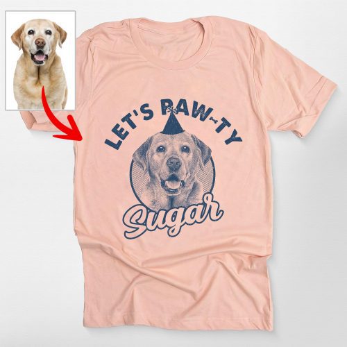 Pawarts - [Happy Birthday] Meaningful Customized T-shirts For Dog Owners - Pawarts