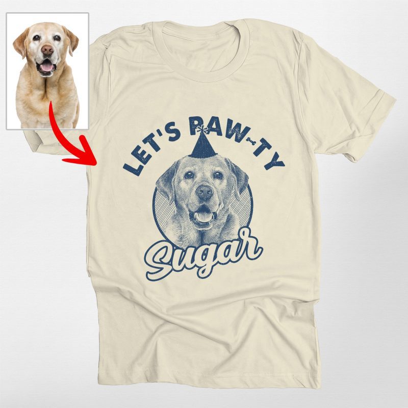 Pawarts - [Happy Birthday] Meaningful Customized T-shirts For Dog Owners - Pawarts