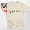 Pawarts | Customized Heartbeat Dog Unisex T-shirt For Human - Pawarts