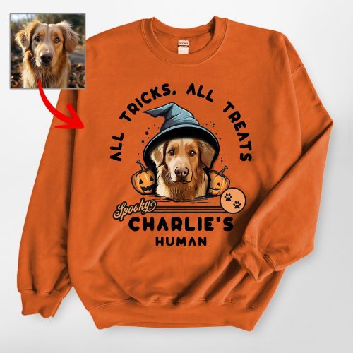 Pawarts | Spooky Personalized Dog Sweatshirt [For Halloween] - Pawarts