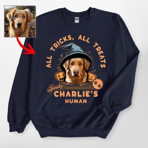 Pawarts | Spooky Personalized Dog Sweatshirt [For Halloween] - Pawarts