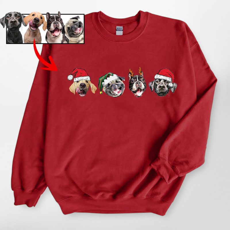 Pawarts | Cute Customized Dog Sweatshirt For Human [Best Christmas Gift] - Pawarts