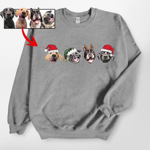 Pawarts | Cute Customized Dog Sweatshirt For Human [Best Christmas Gift] - Pawarts