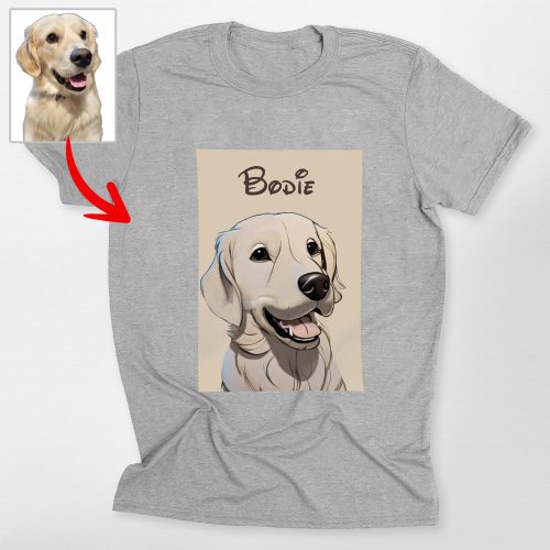 Pawarts | Cartoon Dog Custom Unisex T-shirt [For Humans] - Pawarts