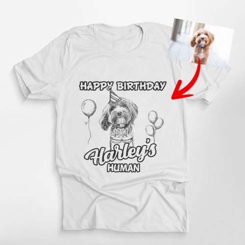 Custom Dog Birthday Bella Canvas Shirt - Unique Gift for Dog Owners - Pawarts