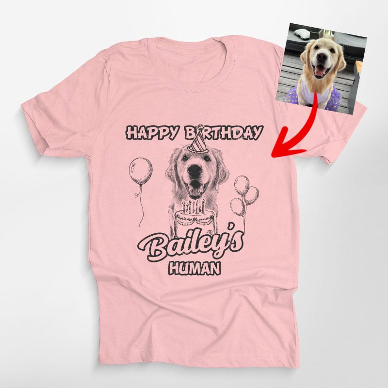 Custom Dog Birthday Bella Canvas Shirt - Unique Gift for Dog Owners - Pawarts