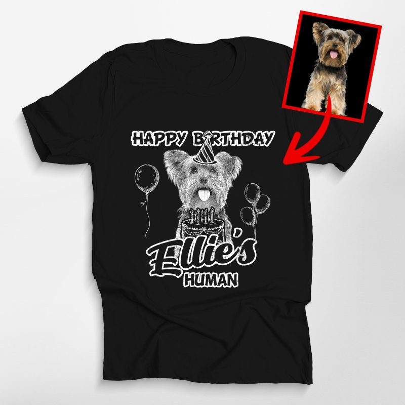 Custom Dog Birthday Bella Canvas Shirt - Unique Gift for Dog Owners - Pawarts