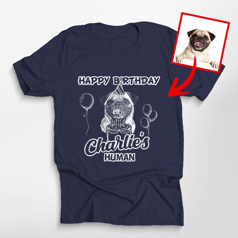 Custom Dog Birthday Bella Canvas Shirt - Unique Gift for Dog Owners - Pawarts