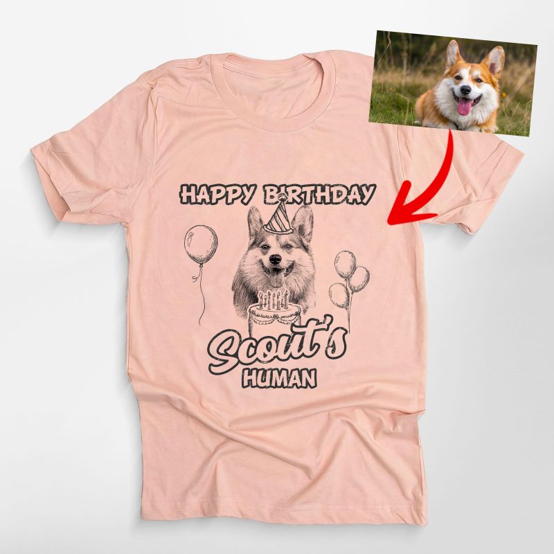 Custom Dog Birthday Bella Canvas Shirt - Unique Gift for Dog Owners - Pawarts