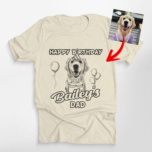 Custom Dog Birthday Bella Canvas Shirt - Unique Gift for Dog Owners - Pawarts