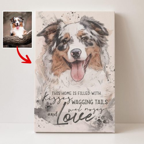 Pawarts | Sentimental Custom Dog Canvas [Memorable Gift For Dog Lovers] - Pawarts