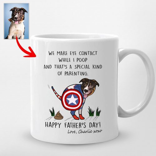 Pawarts | Funny Personalized Dog Face Mug [For Father's Day] - Pawarts