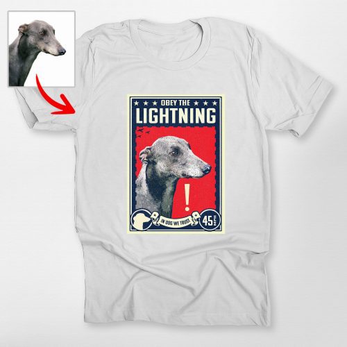 Custom Dog Portrait Unisex T-shirt [For Independence Day] - Pawarts