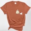 Pawarts | Cute Ghost Dog Comfort Colors T-Shirt [Halloween Gift For Dog Lovers] - Pawarts