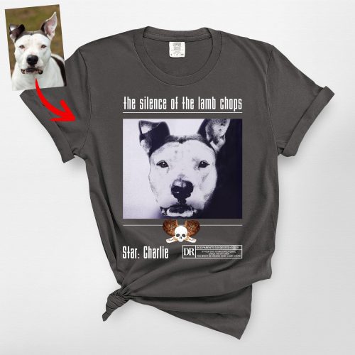 The Silence of the Lamb Chops Shirt for Dog Lovers, Halloween Movie Tee - Pawarts