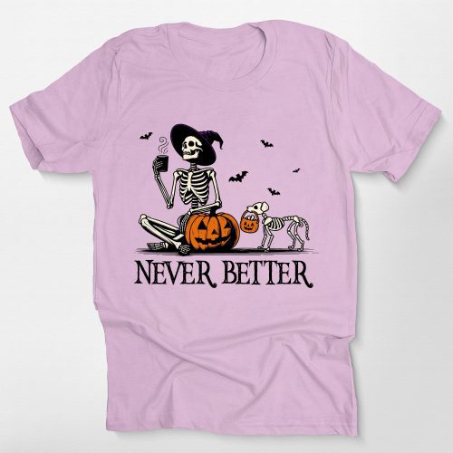 demo 011 - Custom Skeleton Pumpkin Dog Unisex T-Shirt (Copy) - Pawarts