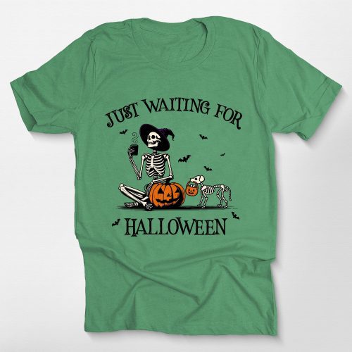 demo 011 - Custom Skeleton Pumpkin Dog Unisex T-Shirt (Copy) - Pawarts