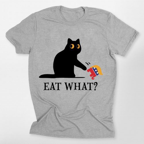 Eat What Cat Funny Unisex T-Shirt - Pawarts