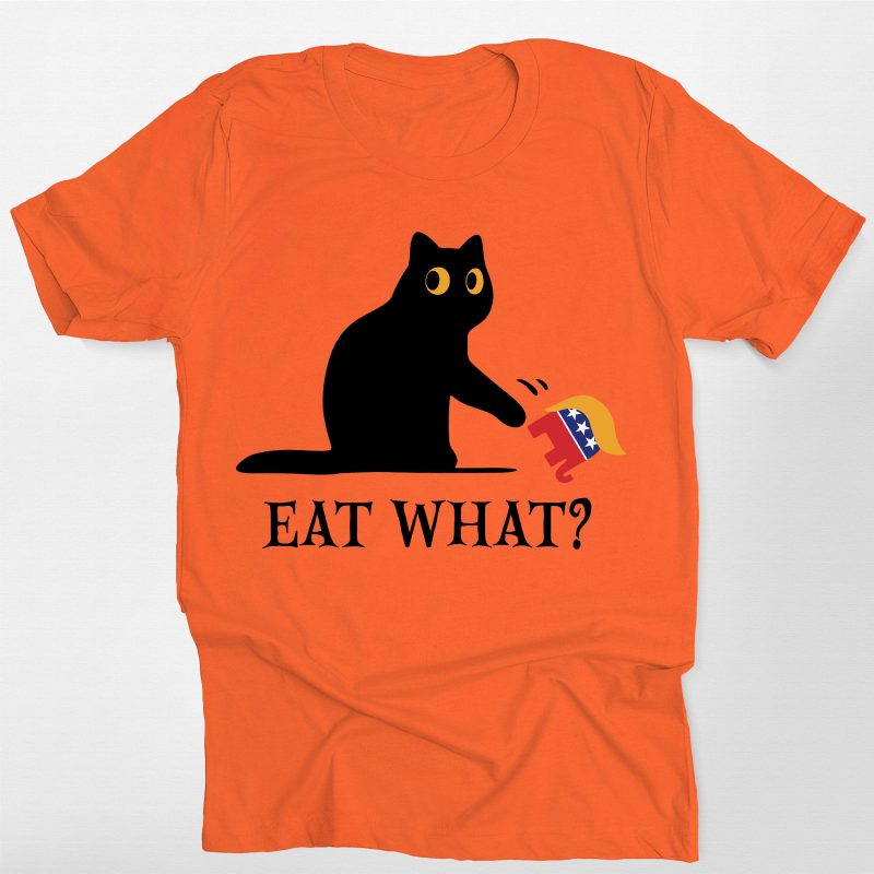 Eat What Cat Funny Unisex T-Shirt - Pawarts