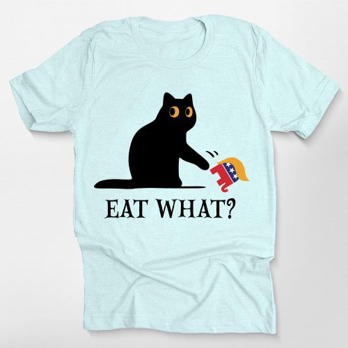 Eat What Cat Funny Unisex T-Shirt - Pawarts