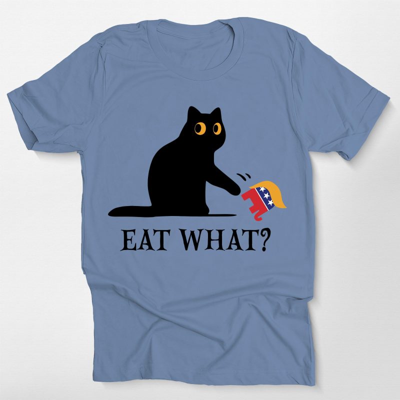 Eat What Cat Funny Unisex T-Shirt - Pawarts