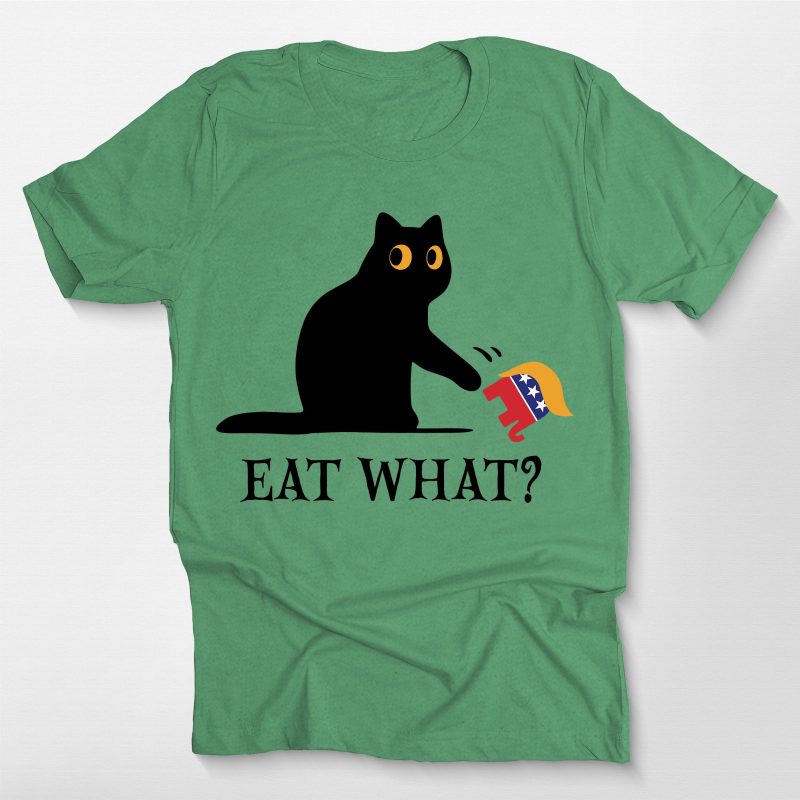 Eat What Cat Funny Unisex T-Shirt - Pawarts