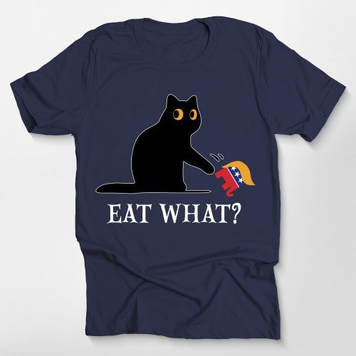 Eat What Cat Funny Unisex T-Shirt - Pawarts