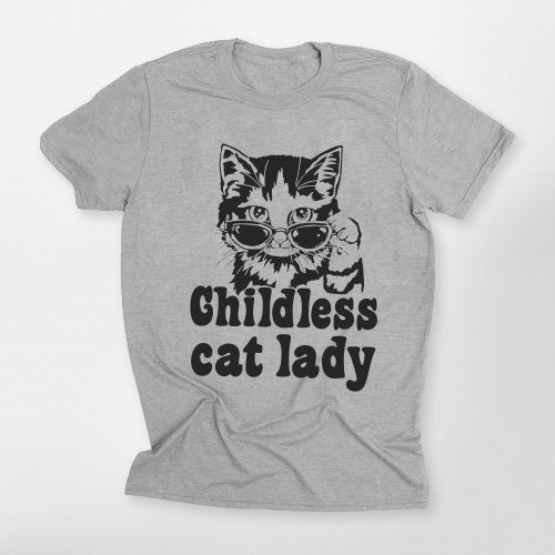 Childless Cat Lady Unisex T-Shirt - Pawarts