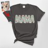 Dog Mama Comfort Color Shirt, Custom Dog Faces Graphic Tee - Pawarts