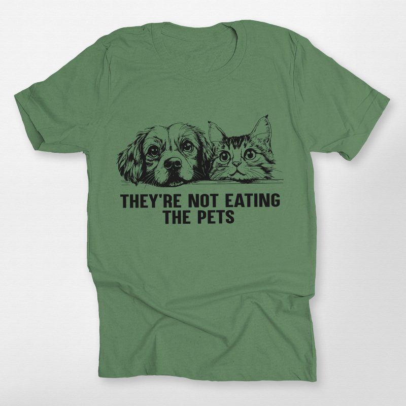 Funny Debate 2024 T-Shirt For Dog and Cat Owners, Bella Canvas Tee - Pawarts